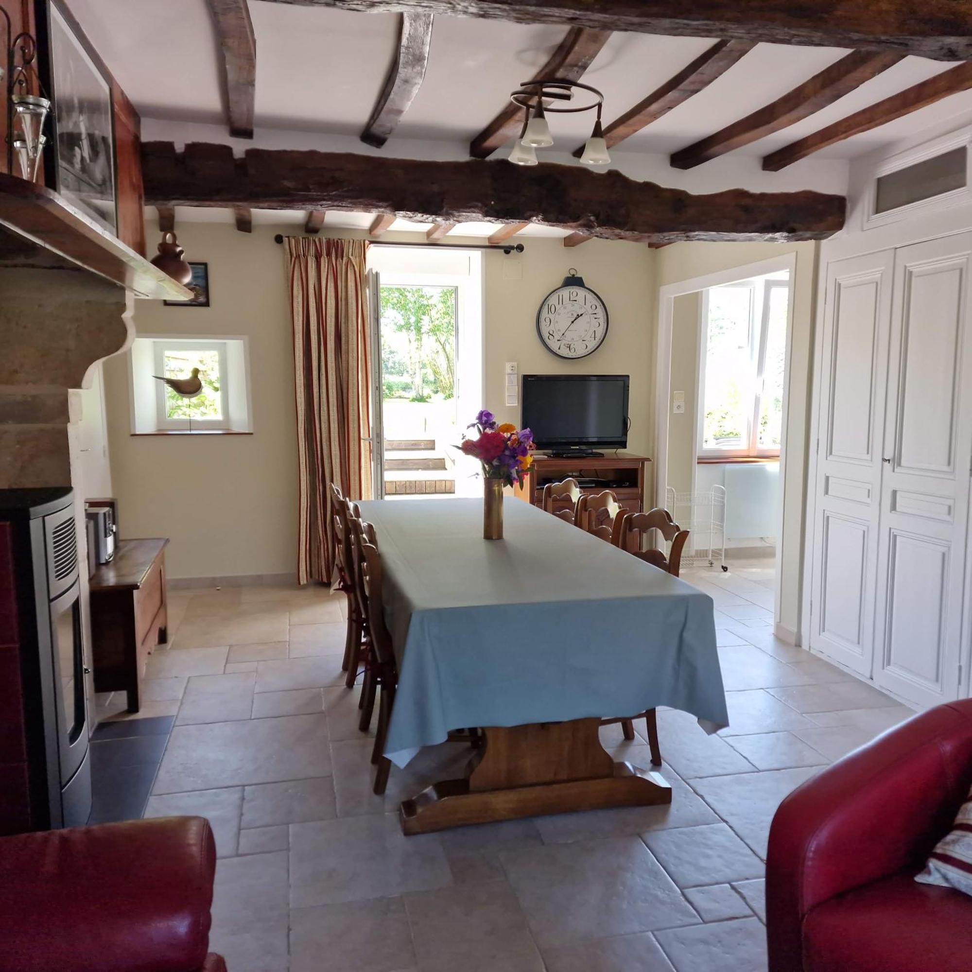 Le Dy En Fleurs Villa Saint-Maurice-en-Cotentin Bagian luar foto